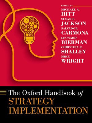 cover image of The Oxford Handbook of Strategy Implementation